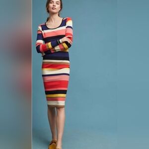 Striped Midi by Tracy Reese sz XSmall Xs Nwt Baby Bump Friendly